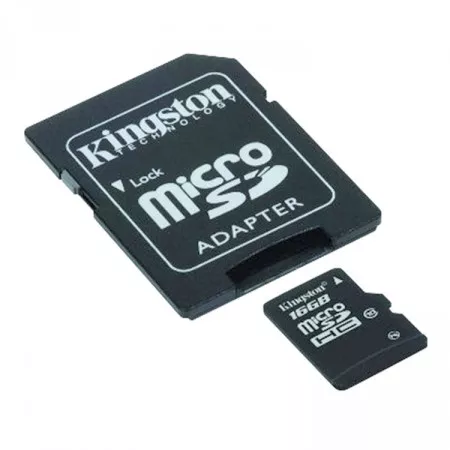 Paměťová karta 16GB Kingston micro SDHC Class 10, SD CARD 16GB